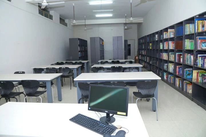 Library and internet facility at ST Nursing College